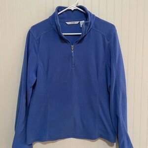 Izod Royal Blue Fleece Quarter-Zip